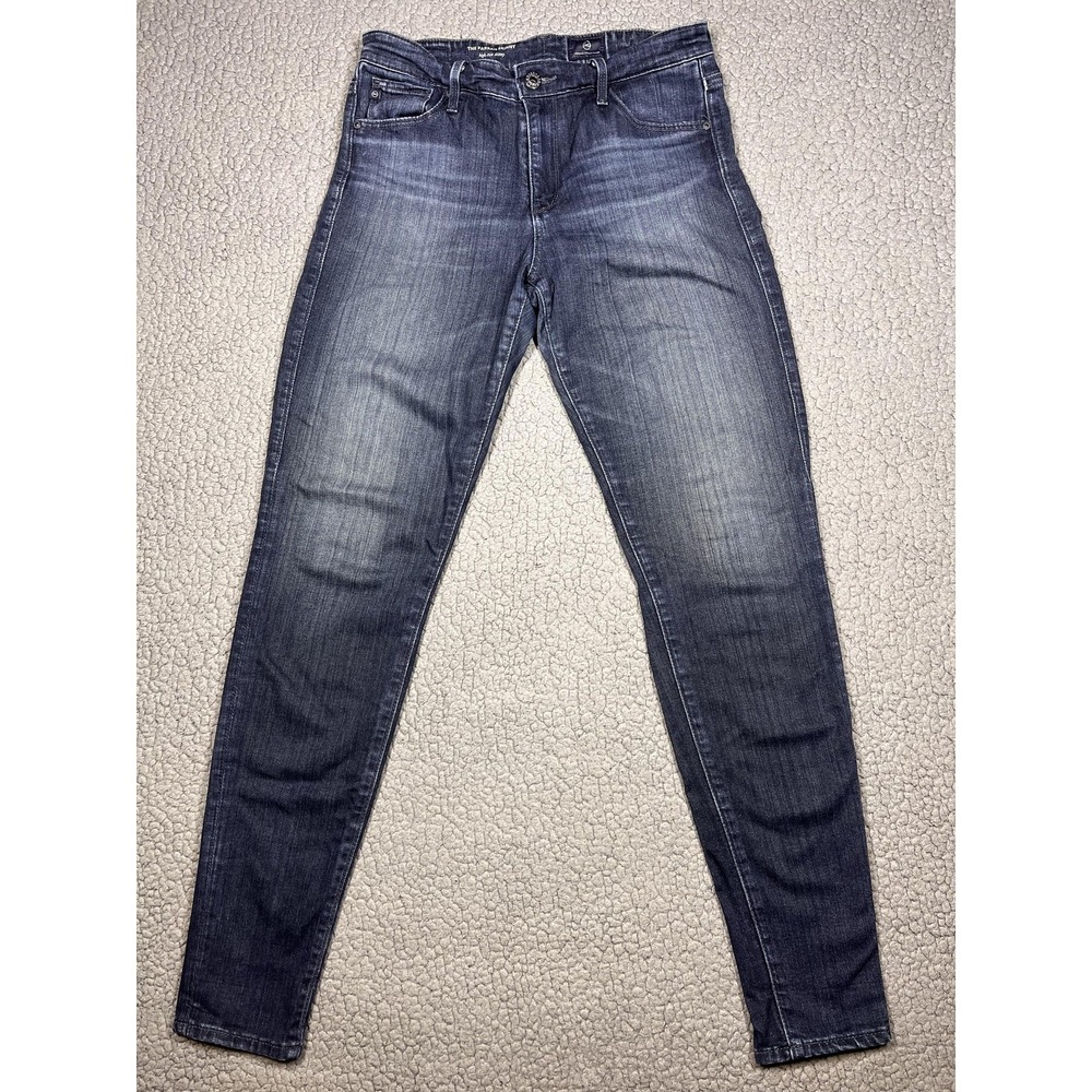 AG Adriano Goldschmied Jeans Womens 27R Blue High Rise Farrah Skinny‎ Stretch